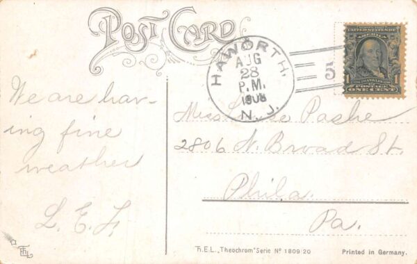 Hendrick Hudson Steamer Hudson Day Line Vintage Postcard AA69022 - Image 2