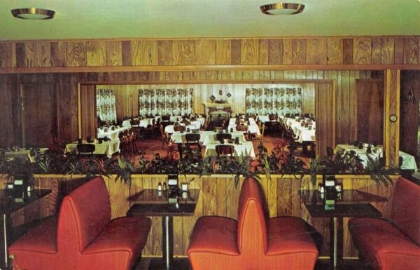 New Berlin New York Deer Path Motel & Restaurant Photochrome PC U6125