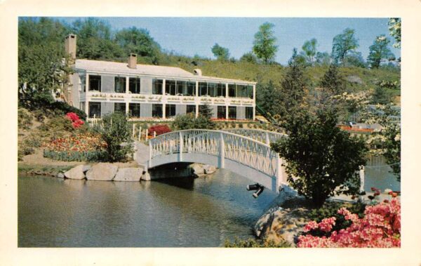Yonkers New York Patricia Murphy's Candlelight Restaurant, Map On Back PC U6157