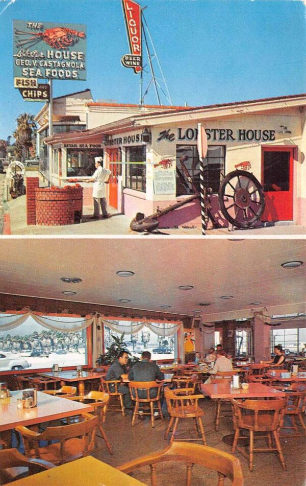 Santa Barbara California Lobster House Restaurant, Multi-View Chrome PC U6188