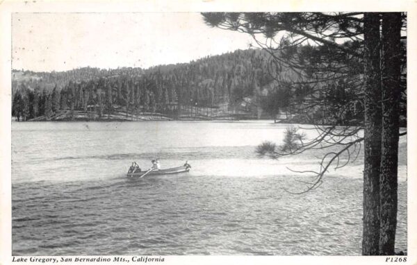 Crestline California Lake Gregory, San Bernardino Mts. Photo Print PC U6290