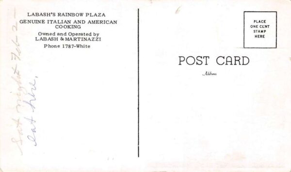 Ocala Florida Labash's Rainbow Plaza Spaghetti House Multi-View Photo PC U6293 - Image 2