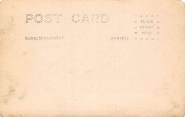 Dover-Foxcroft Maine Street Scene Real Photo Vintage Postcard U6329 - Image 2