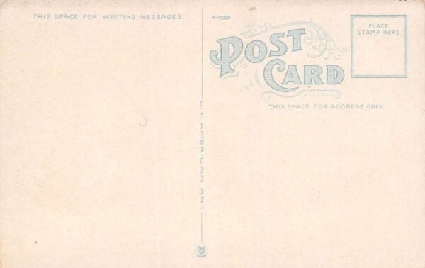 Manhattan Kansas Community Building, White Border Era Vintage Postcard U6383 - Image 2