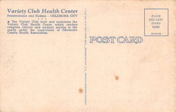 Oklahoma City Oklahoma Variety Club Health Center, Multi-View Linen PC U6387 - Image 2