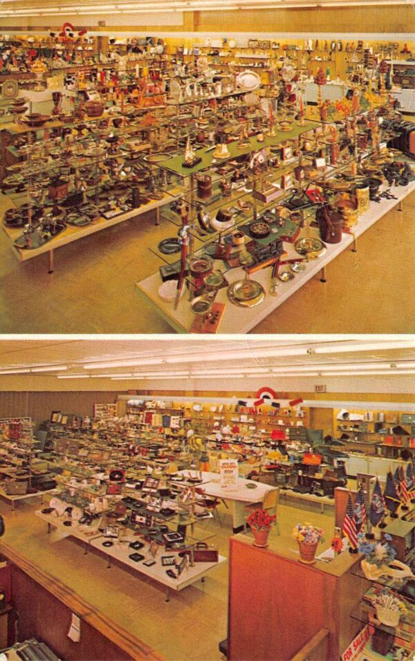 Lansing Michigan A. Dean Watkins Gifts & Business Promotions Postcard U6435