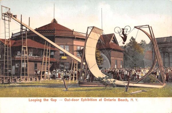 Ontario Beach New York Looping The Gap Outdoor Exhibition Color Litho. PC U6456
