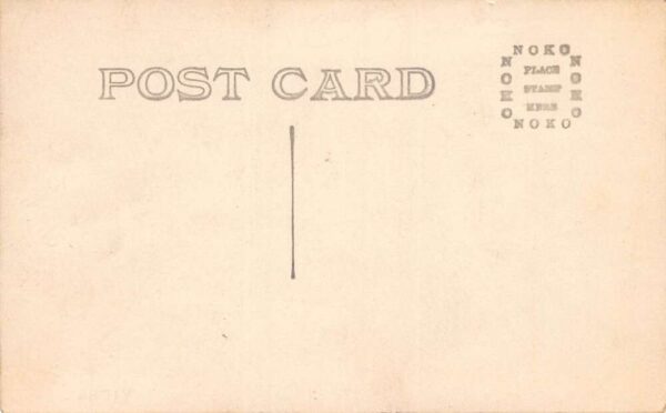 Gillett Wisconsin Main Street Real Photo Vintage Postcard U6641 - Image 2