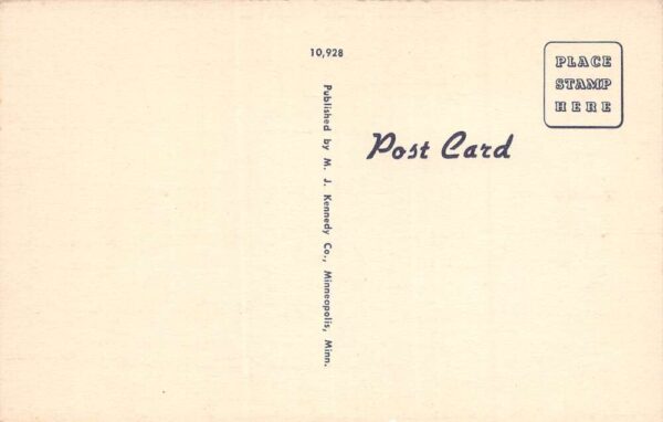 Minneapolis Minnesota Sheridan Hotel Multi-View Linen Vintage Postcard U6684 - Image 2