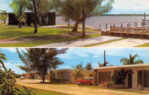 Marco Island Florida The Islander Motel Multi-View Photochrome Postcard U6701