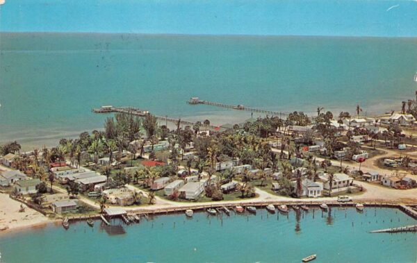 Bokeelia Florida Community Of Bokeelia Photochrome Vintage Postcard U6705