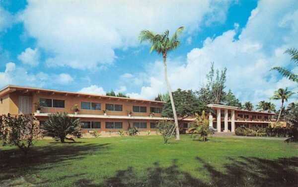 Miami Springs Florida Miami Springs Villas Chrome Vintage Postcard U6775