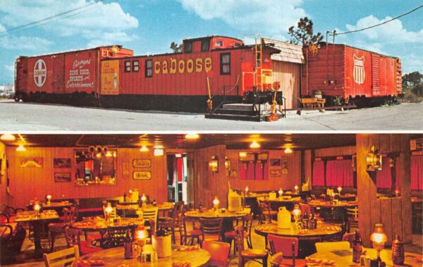 Fern Park Florida Caboose Steak House and Lounge Chrome, Multi-View PC U6766