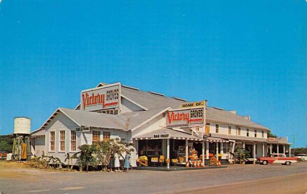 Orlando Florida Victory Groves Chrome Vintage Postcard U6771