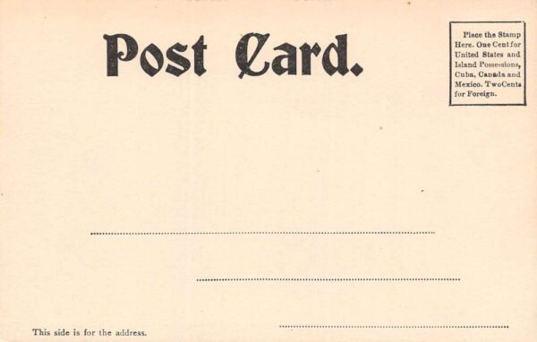 Pittsfield Maine South Main Street, B/W Photo Print Vintage Postcard U6848 - Image 2