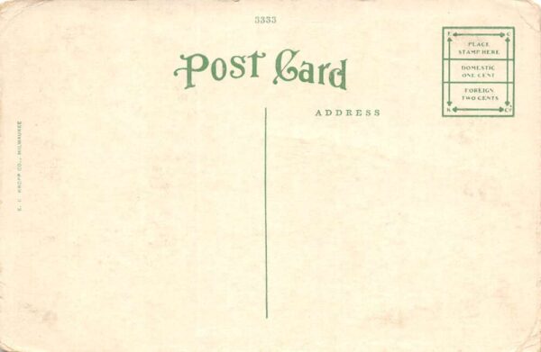 Carthage Missouri West Side Of Square, Holbrook Drug Store Vintage PC U6856 - Image 2