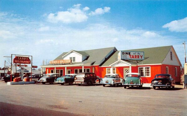 Jacksonville North Carolina Tarry Restaurant, Exterior, Photochrome PC U7030