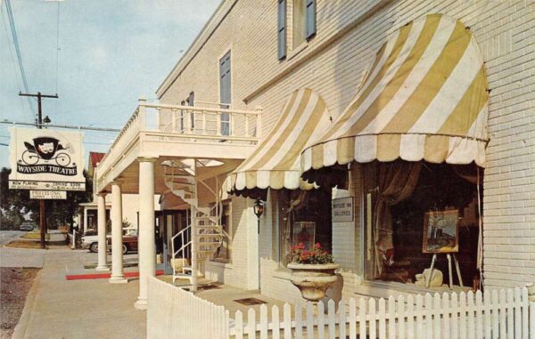 Middletown Virginia Wayside Theatre, Photochrome Vintage Postcard U7084