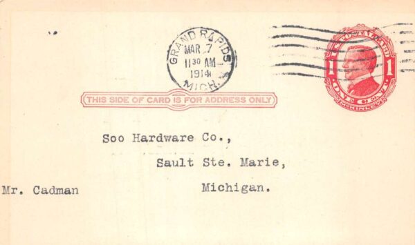 St Louis Missouri Crunden Martin Woodenware Co Factory Vintage Postcard AA69372 - Image 2