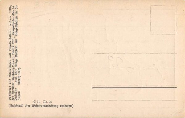Shepard Boy with Flute Vintage Postcard AA69406 - Image 2