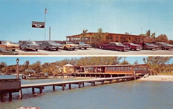 Longboat Key Florida Moore's Stone Crab Restaurant, Multi-View Chrome PC U7198