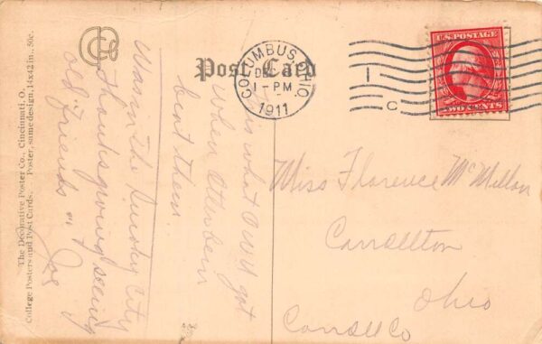 Football Sports Scene "No Score" Vintage Postcard AA69498 - Image 2