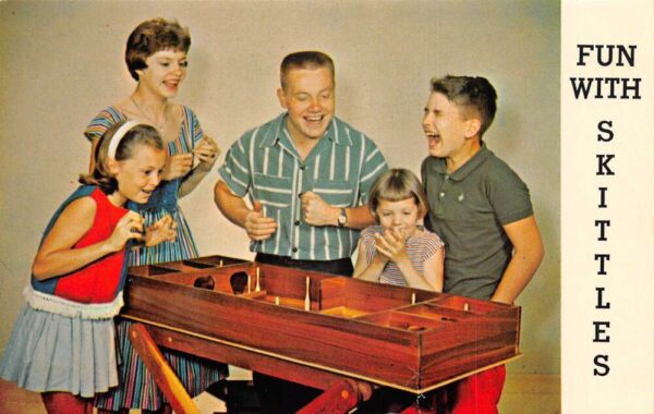 Berea Kentucky College Woodcraft Program Skittles Game Vintage Postcard AA69521
