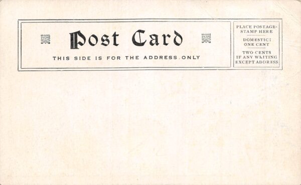 Boston Massachusetts Superintendent Fritz, Merrimac Mission Vintage PC U7343 - Image 2