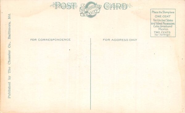 Norfolk Virginia Flat Iron Building, White Border Vintage Postcard U7354 - Image 2