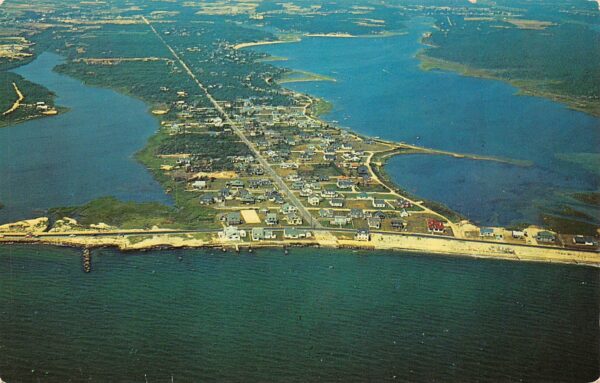 Mari Vista Massachusetts Aerial View Of Mari Vista, Chrome Vintage PC U7392