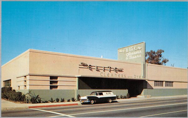Pasadena California The Elite Inc. Cleaners & Dyers, Photochrome PC U7689