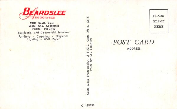 Santa Ana California Beardslee Assoc. Residential/Commercial Interiors PC U7691 - Image 2