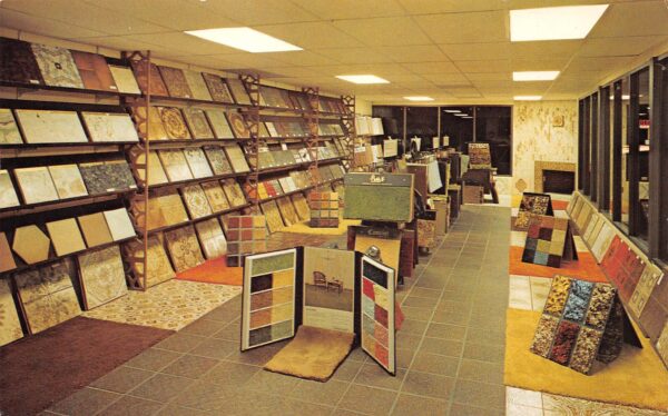 San Diego California Huntington Tile & Supply Co., Interior,Photochrome PC U7693