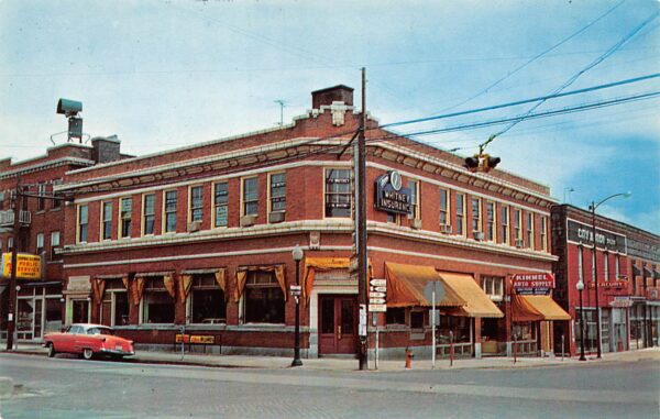 Anna-Jonesboro Illinois Downtown Anna, Whitney Insurance Agency Vintage PC U7697