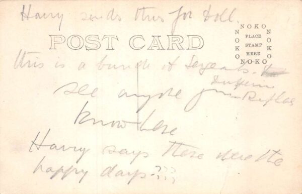 Ireland ? Dufferin Sergeants Gallery Man in Kilt Real Photo Postcard AA69539 - Image 2