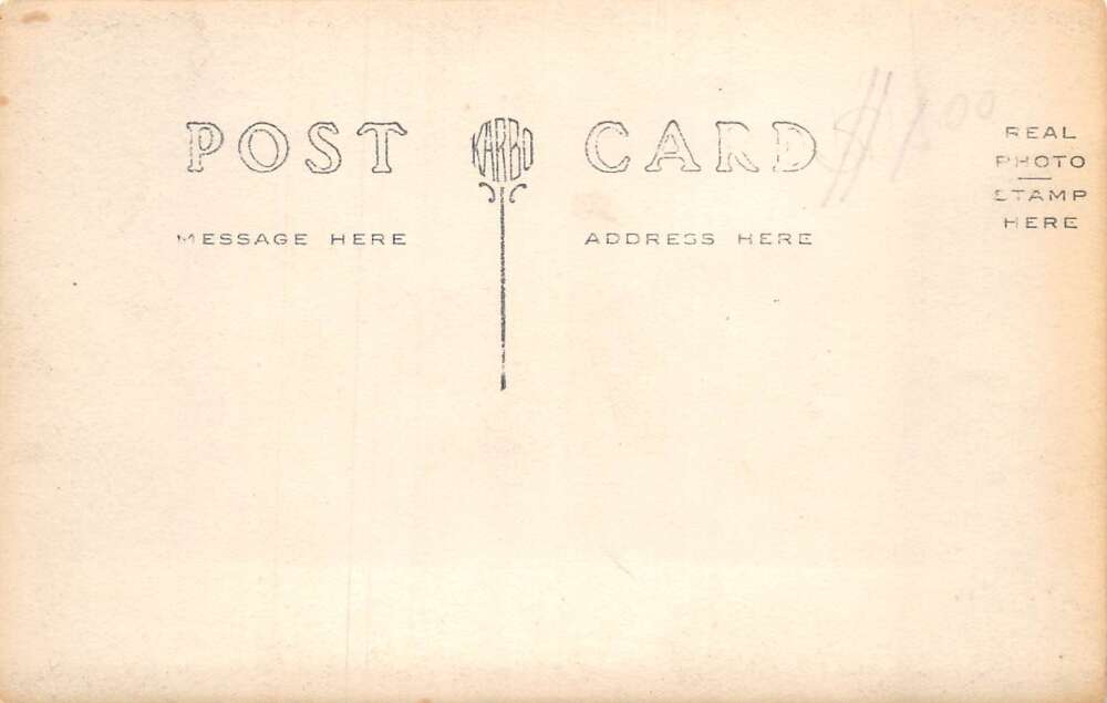 Columbus Wisconsin James Street Pharmacy Real Photo Postcard AA69546 - Image 2