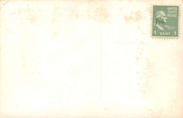 Garrison Minnesota Seguchie Lodge, Real Photo Vintage Postcard U7942 - Image 2