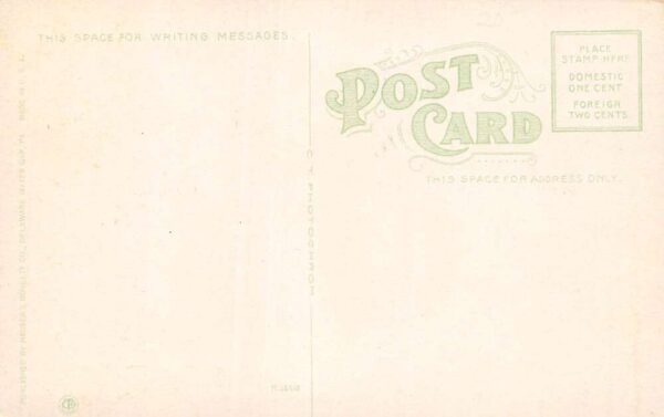 Delaware Water Gap Pennsylvania Pocono Mtn. Trolley Line,Color Lithograph PC U7957 - Image 2