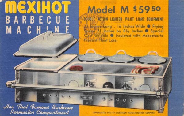 Springfield Missouri Dickerson Mexihot Barbecue BBQ Grill Food Adv PC AA69610
