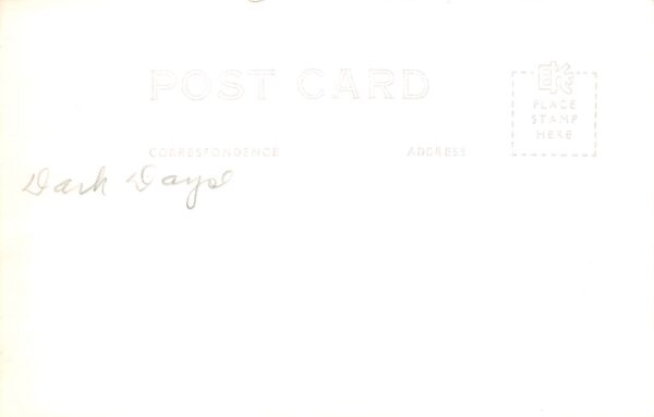 Fairbanks Alaska 2nd & Cushman Streets, At Night, Vintage RPPC U8346 - Image 2