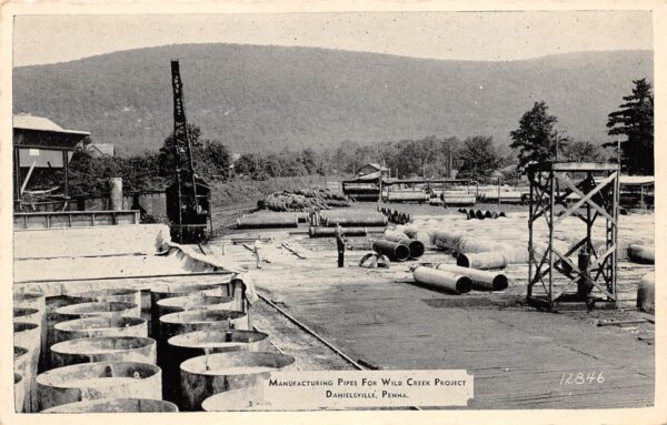 Danielsville Pennsylvania Manufacturing Pipes For Wild Creek Project PC U8354