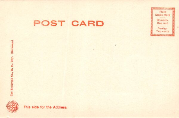 Washington D.C. The California Redwood, Undivided Back Vintage Postcard U8424 - Image 2