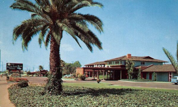 Santa Maria California Rick's Rancho Santa Maria Hotel Photochrome PC U5474