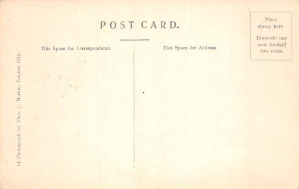 Gorgona Panama Panama Canal Dredges Vintage Postcard AA69698 - Image 2