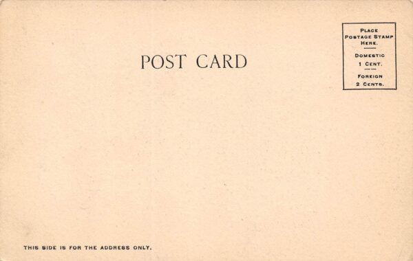 Baltimore Maryland The Basin & Locust Point, Undivided Back Vintage PC U8886 - Image 2