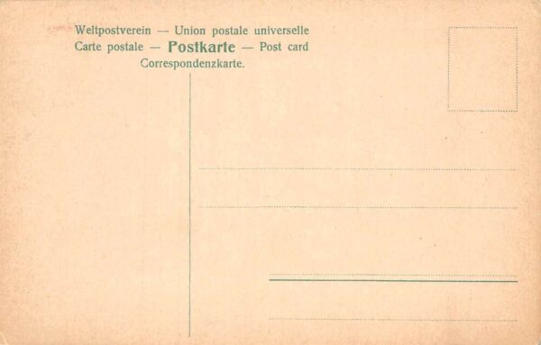 Lepizig Germany Karl Karuse Factory Kalander Montage Vintage Postcard AA69832 - Image 2