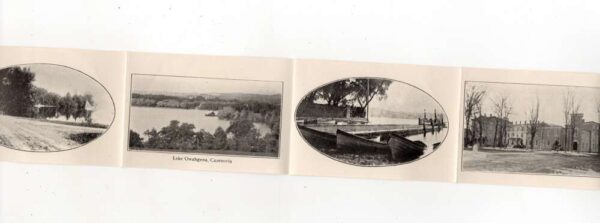 Cazenovia New York Fold Out Trap Door Views Vintage Postcard AA69844 - Image 4