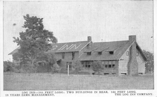 Annapolis Maryland The Log Inn Vintage Postcard AA69935
