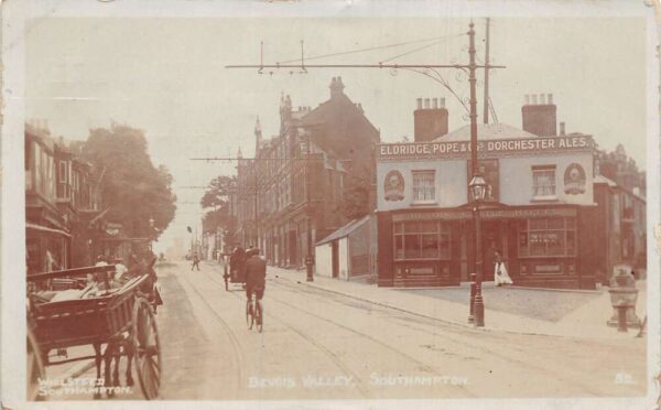 Southampton England Bevois Valley Street Scene Real Photo Postcard AA70120