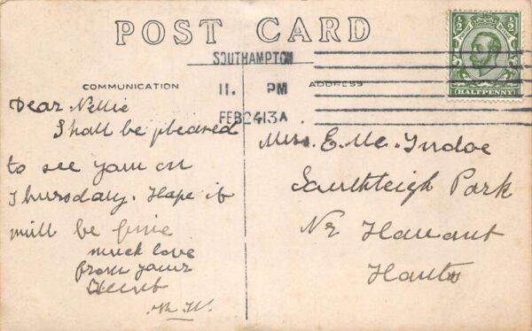 Southampton England Bevois Valley Street Scene Real Photo Postcard AA70120 - Image 2